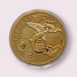 1849 Classic Eagle High-Relief Colossal Proof Commemorative Coin w/COA